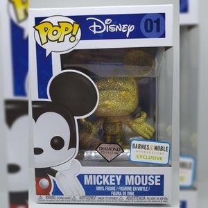 Gold Glitter Mickey Mouse 
Barnes and Noble Exclus